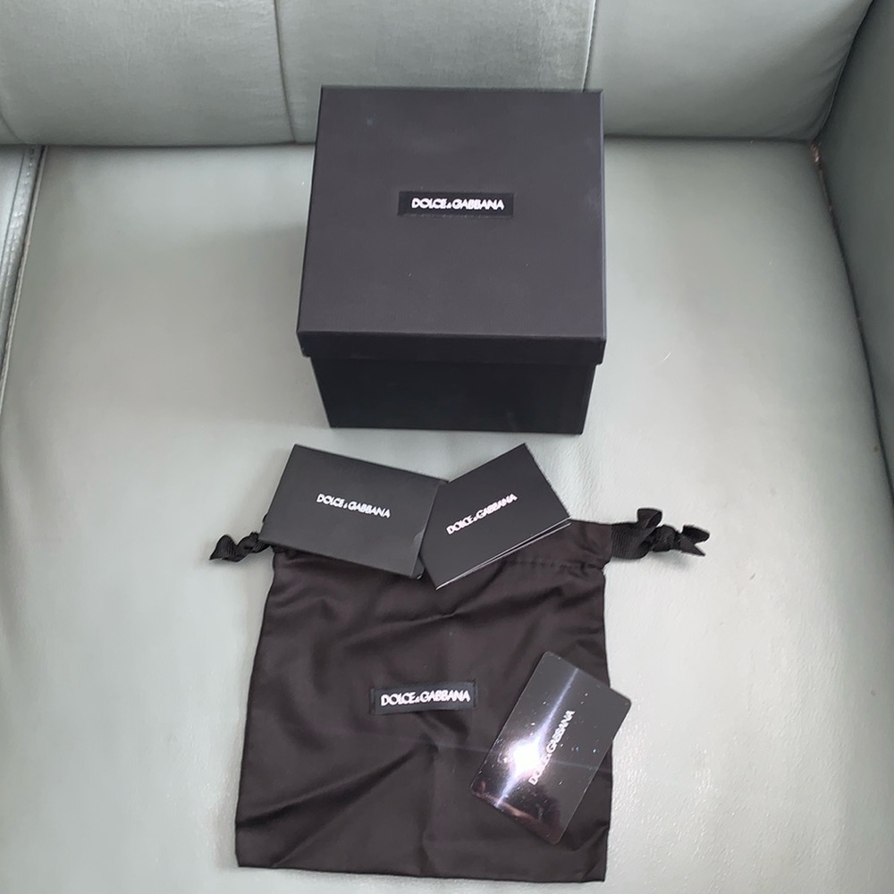 Dolce&Gabbana Authentic Gift box + Dust bag + Authenticity card - Picture 1 of 7